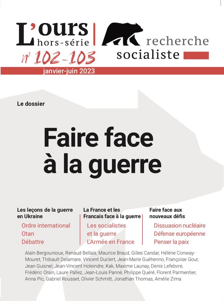 L’OURS hors-série Recherche socialiste 102-103, juin 2023 : Faire face à la guerre