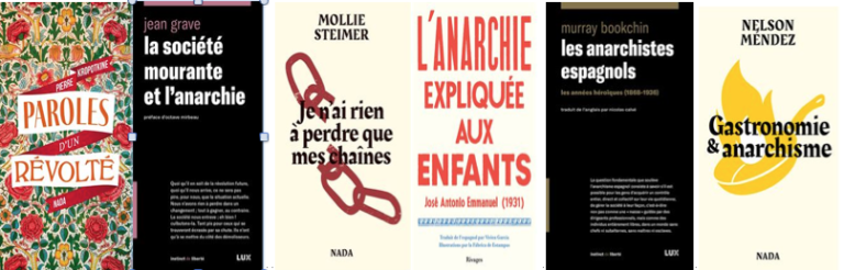 L’anarchie par les textes, par SYLVAIN BOULOUQUE